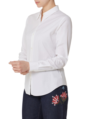 ΓΥΝΑΙΚΕΙΟ ΠΟΥΚΑΜΙΣΟ | Λευκό XL