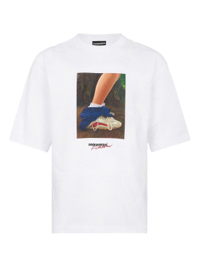 FELIX CHESTER x D2 ΑΝΔΡΙΚΟ T-SHIRT | Λευκό XXL