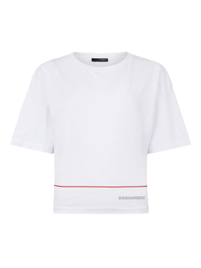 ΓΥΝΑΙΚΕΙΟ CROPPED T-SHIRT | Λευκό M
