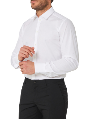 ΑΝΔΡΙΚΟ ΠΟΥΚΑΜΙΣΟ | Λευκό EU 42