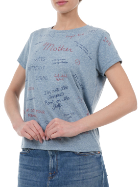 ΓΥΝΑΙΚΕΙΟ T-SHIRT | Γαλάζιο S