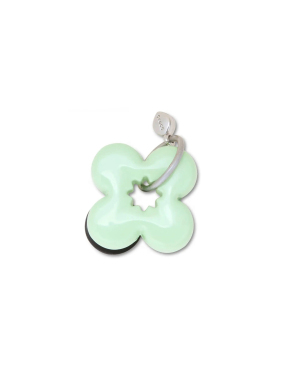 JIBBITZ™ CHARMS GREEN META FLOWER DANGLE | Πράσινο Ανοιχτό UNIQUE ONE SIZE