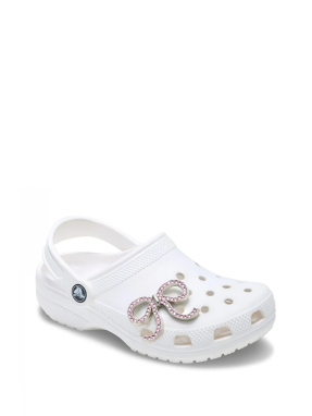 JIBBITZ™ CHARMS PINK GLITTERY BOW | Ροζ UNIQUE ONE SIZE