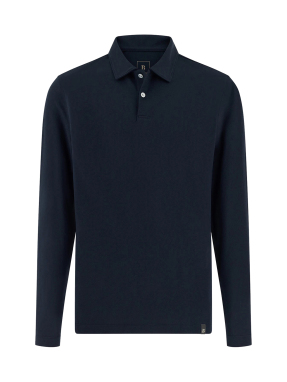 ΑΝΔΡΙΚΗ ΜΑΚΡΥΜΑΝΙΚΗ ΜΠΛΟΥΖΑ | Μπλε Σκούρο XXL