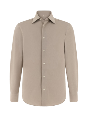 ΑΝΔΡΙΚΟ ΠΟΥΚΑΜΙΣΟ | Μπεζ Σκούρο XXL