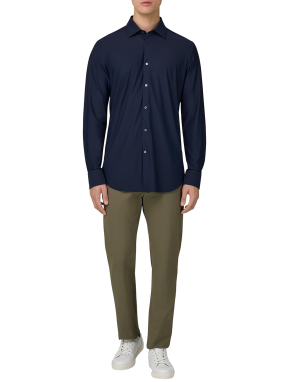 ΑΝΔΡΙΚΟ ΠΟΥΚΑΜΙΣΟ | Μπλε Σκούρο XXL