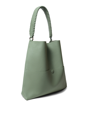ΓΥΝΑΙΚΕΙΑ ΔΕΡΜΑΤΙΝΗ ΤΣΑΝΤΑ ΩΜΟΥ SLIM M TOTE | Φυστικί