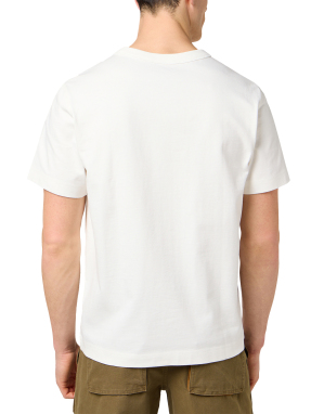ΑΝΔΡΙΚΟ T-SHIRT ΜΕ ΤΣΕΠΗ | Λευκό XS