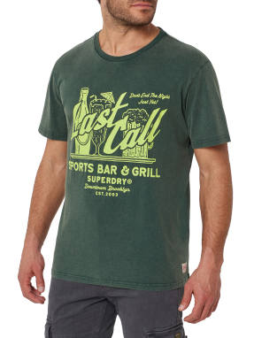 ΑΝΔΡΙΚΟ T-SHIRT | Πράσινο Σκούρο XL