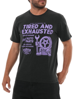 ΑΝΔΡΙΚΟ T-SHIRT | Μαύρο XL