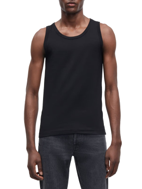 ΑΝΔΡΙΚΗ ΜΠΛΟΥΖΑ TANK TOP | Μαύρο XXL
