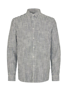 ΑΝΔΡΙΚΟ ΠΟΥΚΑΜΙΣΟ | Ριγέ  XXL