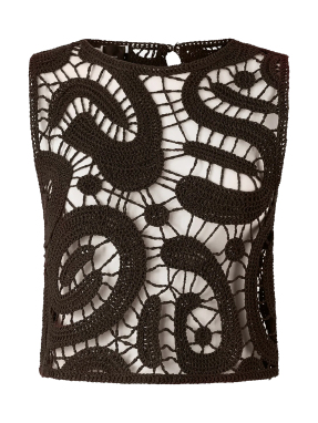 ΓΥΝΑΙΚΕΙΟ ΤΟΠ ERUZIONE | Καφέ Σκούρο S