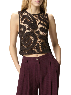 ΓΥΝΑΙΚΕΙΟ ΤΟΠ ERUZIONE | Καφέ Σκούρο S