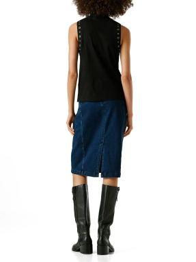 ΓΥΝΑΙΚΕΙΟ ΑΜΑΝΙΚΟ ΤΟΠ | Μαύρο M