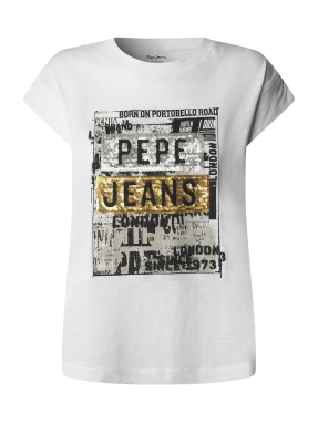 ΓΥΝΑΙΚΕΙΟ T-SHIRT NADIRA | Λευκό XS