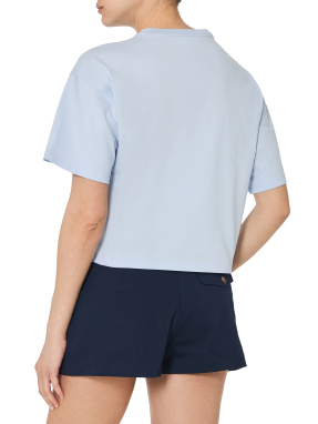 ΓΥΝΑΙΚΕΙΟ T-SHIRT | Γαλάζιο EU 46