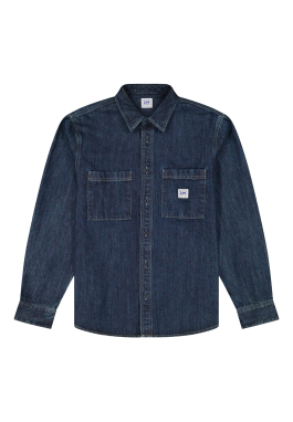 ΑΝΔΡΙΚΟ DENIM WORKWEAR ΠΟΥΚΑΜΙΣΟ | Μπλε Σκούρο S