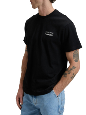 ΑΝΔΡΙΚΟ T-SHIRT WORKWEAR SOUL | Μαύρο S