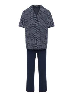 ΑΝΔΡΙΚΟ ΣΕΤ ΠΙΤΖΑΜΕΣ | Μπλε XL