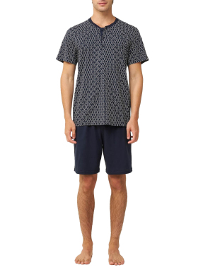 ΑΝΔΡΙΚΟ ΣΕΤ ΠΙΤΖΑΜΕΣ | Μπλε XL