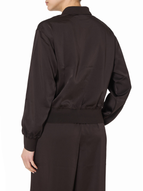 ΓΥΝΑΙΚΕΙΑ ΣΑΤΕΝ ΜΠΛΟΥΖΑ | Καφέ Σκούρο EU 42