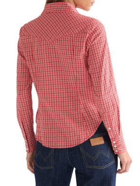 ΓΥΝΑΙΚΕΙΟ ΠΟΥΚΑΜΙΣΟ WESTERN | Κόκκινο S