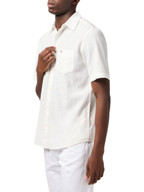 ΑΝΔΡΙΚΟ ΚΟΝΤΟΜΑΝΙΚΟ ΠΟΥΚΑΜΙΣΟ | Λευκό XXL