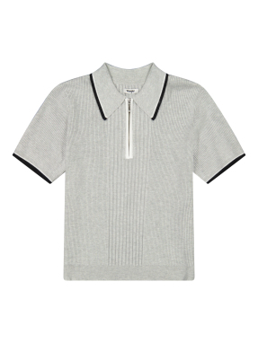 ΓΥΝΑΙΚΕΙΑ POLO ΜΠΛΟΥΖΑ | Γκρι S