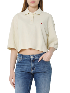 ΓΥΝΑΙΚΕΙΑ POLO ΜΠΛΟΥΖΑ | Μπεζ XS