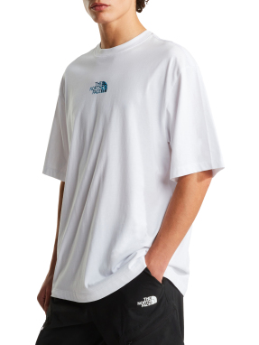 ΑΝΔΡΙΚΟ T-SHIRT LIQUID LOGO OVERSIZE | Λευκό FN4 XS