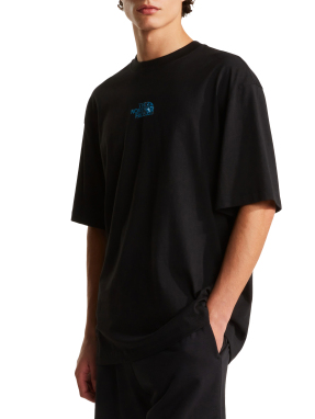 ΑΝΔΡΙΚΟ T-SHIRT LIQUID LOGO OVERSIZE | Μαύρο S