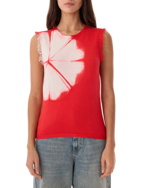 ΓΥΝΑΙΚΕΙΟ ΑΜΑΝΙΚΟ ΤΟΠ LALLU CIRCLE | Κοραλί S/M