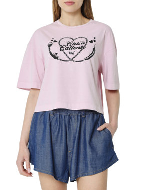 ΓΥΝΑΙΚΕΙΟ T-SHIRT | Ροζ XS