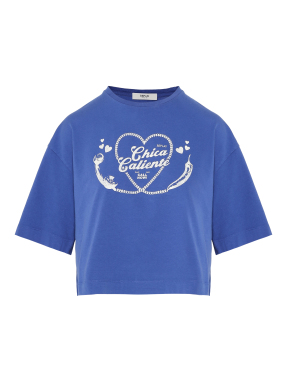 ΓΥΝΑΙΚΕΙΟ T-SHIRT | Μπλε XS