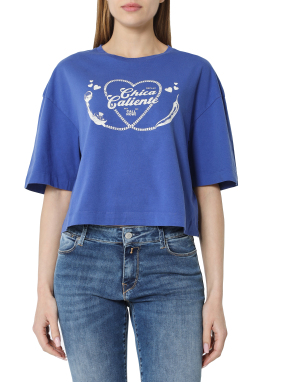 ΓΥΝΑΙΚΕΙΟ T-SHIRT | Μπλε XS