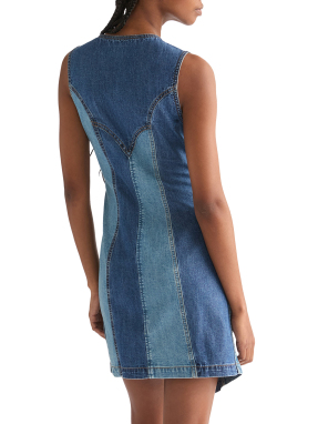 ΜΙΝΙ DENIM ΦΟΡΕΜΑ | Μπλε S