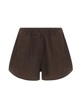 ΓΥΝΑΙΚΕΙΟ ΛΙΝΟ ΣΟΡΤΣ | Καφέ Σκούρο S