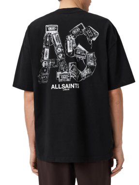 ΑΝΔΡΙΚΟ T-SHIRT MIXTAPE | Μαύρο XXL