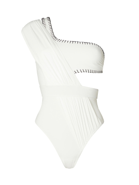 ΓΥΝΑΙΚΕΙΟ ΟΛΟΣΩΜΟ ΜΑΓΙΟ HESTIA | Λευκό XS