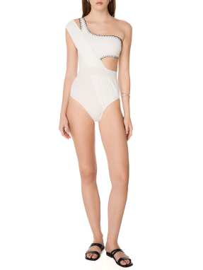 ΓΥΝΑΙΚΕΙΟ ΟΛΟΣΩΜΟ ΜΑΓΙΟ HESTIA | Λευκό XS