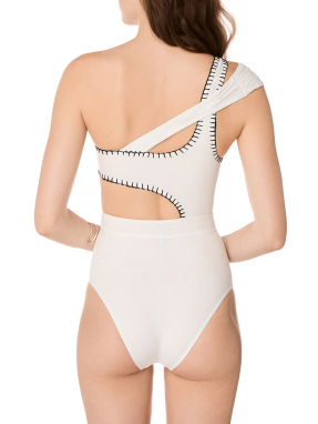 ΓΥΝΑΙΚΕΙΟ ΟΛΟΣΩΜΟ ΜΑΓΙΟ HESTIA | Λευκό XS