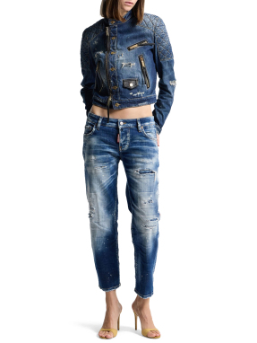 ΓΥΝΑΙΚΕΙΟ DENIM ΠΑΝΤΕΛΟΝΙ JENNA | Μπλε Σκούρο IT 44