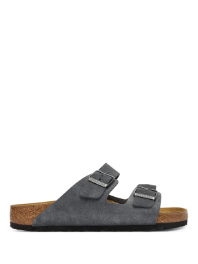 ΑΝΔΡΙΚΑ SUEDE ΣΑΝΔΑΛΙΑ ARIZONA | Γκρι Σκούρο 44