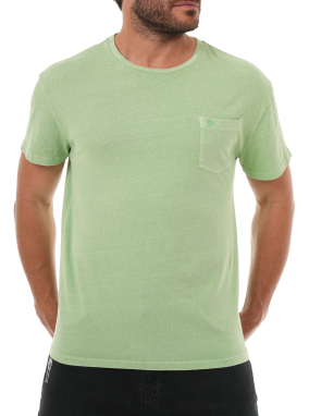 ΑΝΔΡΙΚΟ T-SHIRT ΜΕ ΤΣΕΠΗ | Πράσινο XL