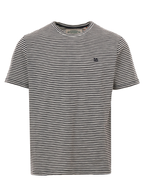 ΑΝΔΡΙΚΟ ΡΙΓΕ T-SHIRT | Μπλε Σκούρο XL