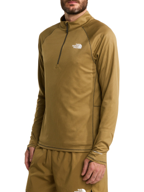 ΑΝΔΡΙΚΗ ΜΠΛΟΥΖΑ SUNRISER 1/4 ZIP | Λαδί M