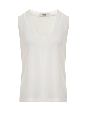 ΓΥΝΑΙΚΕΙΟ ΑΜΑΝΙΚΟ ΤΟΠ | Λευκό S