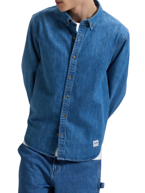 ΑΝΔΡΙΚΟ DENIM ΠΟΥΚΑΜΙΣΟ WORKWEAR | Μπλε XL