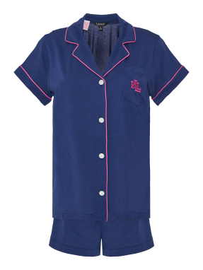 ΓΥΝΑΙΚΕΙΟ ΣΕΤ ΠΙΤΖΑΜΕΣ | Μπλε Σκούρο XS